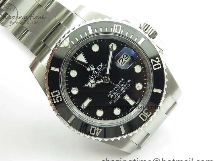 MiroTime 0111 Submariner 116610 LN Black Ceramic ARF 1:1 Best Edition 904L SS Case and Bracelet A2824 V FastDry 2850